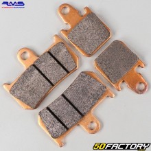 Pastillas de freno delanteras de metal sinterizado Yamaha  YZF XNUMX, MTXNUMX XNUMX, Vmáx XNUMX RMS