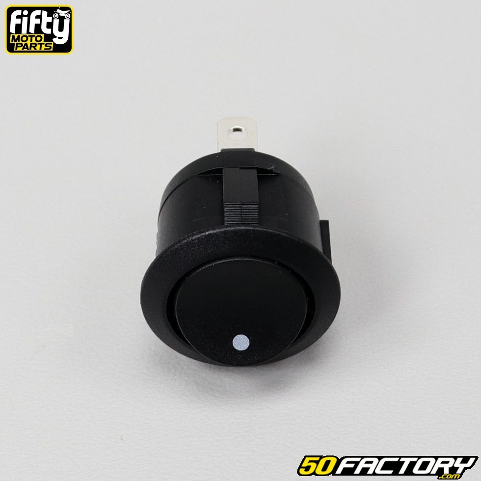 Interrupteur 2 positions universel 20 mm Fifty – Pièce moto, quad