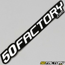 Adesivo 50 Factory 12 cm bianco