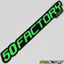 Sticker 50 Factory 18 cm green