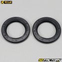 Rolamentos e vedações das rodas traseiras Suzuki RM 125 (250 - 2000) Prox