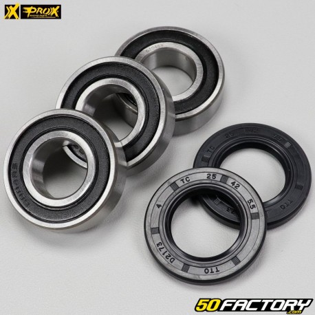 Rear wheel bearings and oil seals Kawasaki KX 125, 250 (1997 - 2002), 500 (1994 - 2004) ProX