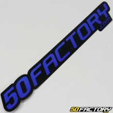 Sticker 50 Factory 24 cm blue