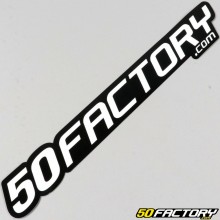 Sticker 50 Factory 24 cm white
