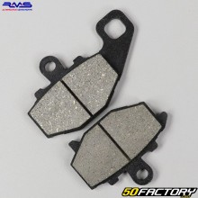 Plaquettes de frein organique Kawasaki ZX 6R Ninja, ZZR 600, Z 750... RMS