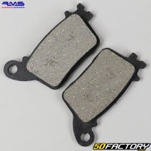 Plaquettes de frein organique Honda CBR, Suzuki GSX R, Yamaha YZF 600... RMS