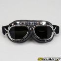 Goggles vintage Classic chrome V3