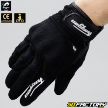 Gloves Furygan Jet 3 CE Approved Motorcycle Black and White