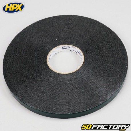 Rollo Adhesivo Doble Cara HPX Negro 19 mm x 50 m