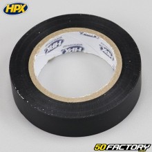 Rolo de adesivo isolante HPX preto 15 mm x 10 m