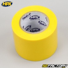 Rolo adesivo isolante HPX amarelo 50 mm x 10 m