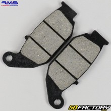 Pastillas de freno orgánicas Benelli TNT XNUMX, Honda CBR  XNUMX, Suzuki GSX-R  XNUMX ... RMS