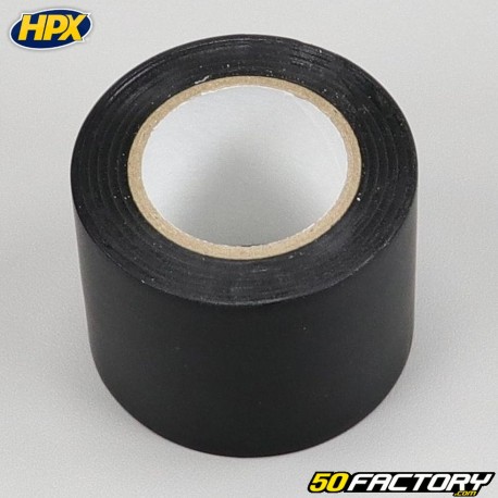 Black HPX PVC Adhesive Roll 50 mm x 10 m