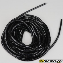 Spirale de protection de c&acirc;ble &Oslash;9.3 mm noire (10 m&egrave;tres)