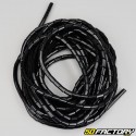 Cable protection spiral Ø10.7 mm black (10 meters)