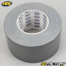 Rolo de adesivo HPX prata 75 mm x 50 m
