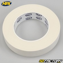 Rouleau adhésif HPX blanc mat 25 mm x 25 m