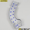 Protectores de chasis cubre cuadro Yamaha YZF 250 (2014 - 2016), WR-F 450 (2014 - 2015) Acerbis  X-Grip gris y azul