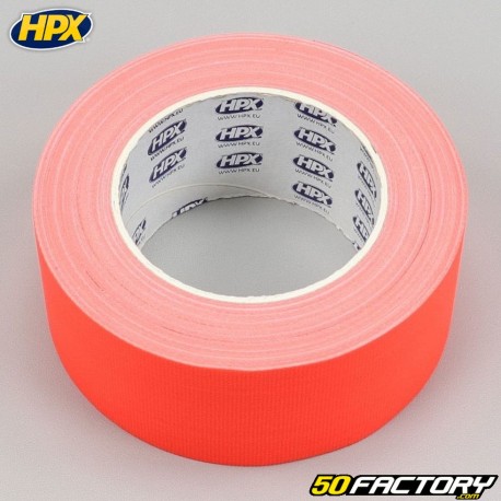 Neon Orange HPX Adhesive Roll 50 mm x 25 m