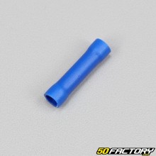 Kabelschuh Rundsteckhülse XNUMX mm zylindrischer Crimpanschluss isoliert, blau (einzeln)