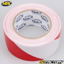 White and Red HPX Security Tape Roll 50 mm x 33 m