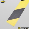 Gelbe und schwarze HPX-Sicherheitsleinwand 48 mm x 25 m