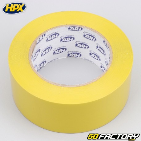 Rolo de adesivo de segurança permanente HPX amarelo 48 mm x 33 m