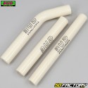 Cooling hoses KTM SX, EXC, Husqvarna TC, TE 125, 150 ... (2007 - 2015) Bud Racing white