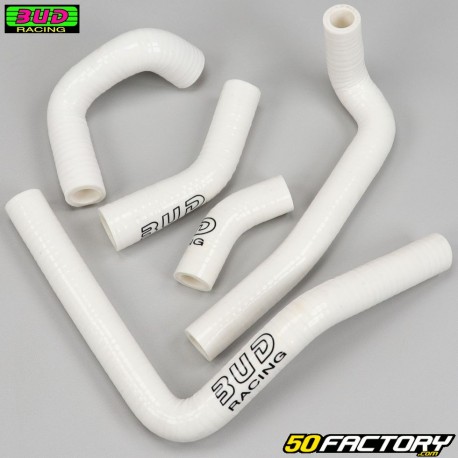 Cooling hoses Honda CR 250 R (2002 - 2007) Bud Racing white