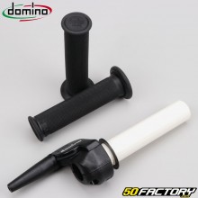 Gas handle with grips Domino black