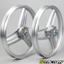 17 inch rims type Grimeca propeller wheels Peugeot 103 SP, MVL... gray