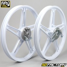 Jantes de XNUMX polegadas tipo rodas Bernardi Peugeot  XNUMX Chrono, MVL ... Fifty  branco