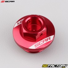 Oil filler cap Suzuki RM-Z, Kawasaki KX, KXF 250, 450... Scar red