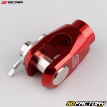 Ligação do pedal do freio traseiro Kawasaki KX 65, KXF 250, 450, Beta RR ... Scar vermelho