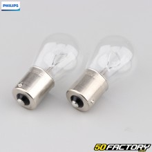 Turn signal or light bulbs BA15S 12V 21W Philips VisionMore (set of 2)
