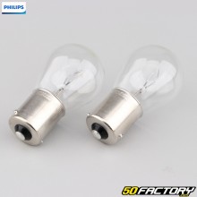 Turn signal or light bulbs BA15S 12V 21W Philips Vision (batch of 2)