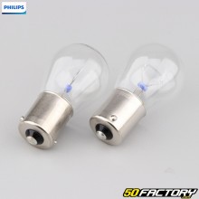 Turn signal or light bulbs BA15S 12V 21W Philips LongLife EcoVision (batch of 2)
