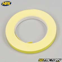 Adesivo friso decorativo de jante HPX amarelo 6 mm