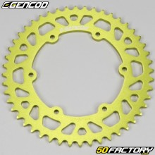 Rear sprocket 48 aluminum teeth 420 Derbi,  Aprilia,  Gilera,  Peugeot... Gencod  or