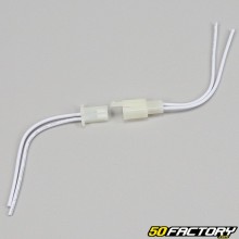 Conector de XNUMX pines con cables (enchufe)