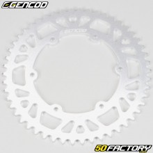 Rear sprocket 50 aluminum teeth 420 Derbi,  Aprilia,  Gilera,  Peugeot... Gencod gray