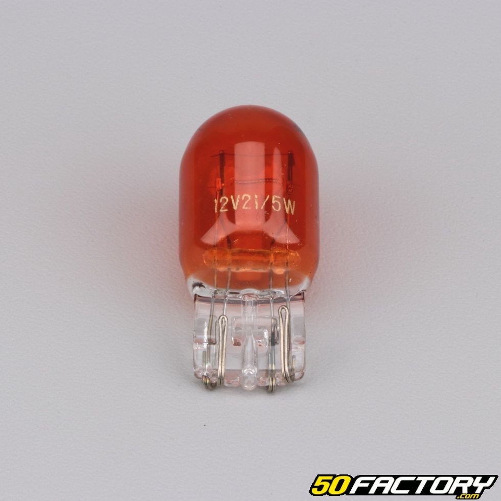 Ampoule orange pour clignotant 12 volts 21w defender