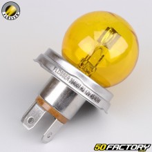 P45 (2) 12V 45V/40W Headlight Bulb Yellow Flosser