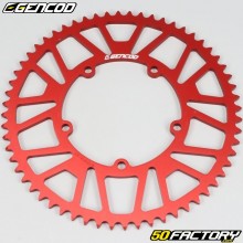 Rear sprocket 60 aluminum teeth 420 Aprilia,  Generic, KSR 50 ... Gencod red