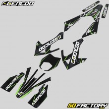 Kit decorativo Rieju MRT  XNUMX (desde XNUMX), MRT  XNUMX (de XNUMX) Gencod  Evo green