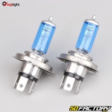 Ampoule auto x2 H4 Blue Light Day Light 12V 55/60W CARREFOUR : le lot de 2  ampoules à Prix Carrefour