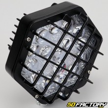 Sechseckiger LED-Scheinwerfer mit XNUMXW-Gitter
