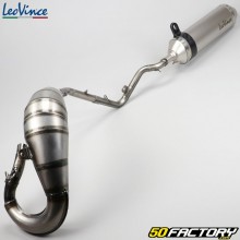 Exhaust pipe Yamaha DT, MBK X-Limit, Malaguti XSM,  XTM Leovince Xfight stainless steel