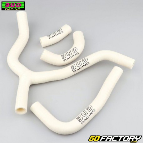Mangueras de enfriamiento Honda CRF 450 R (2013 - 2014) Bud Racing blancas