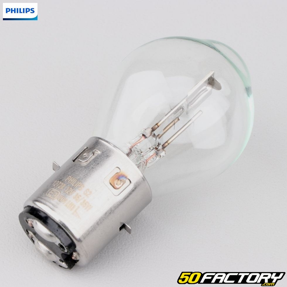 Ampoule BA20D 12v 35/35w. - Maxi Pièces 50